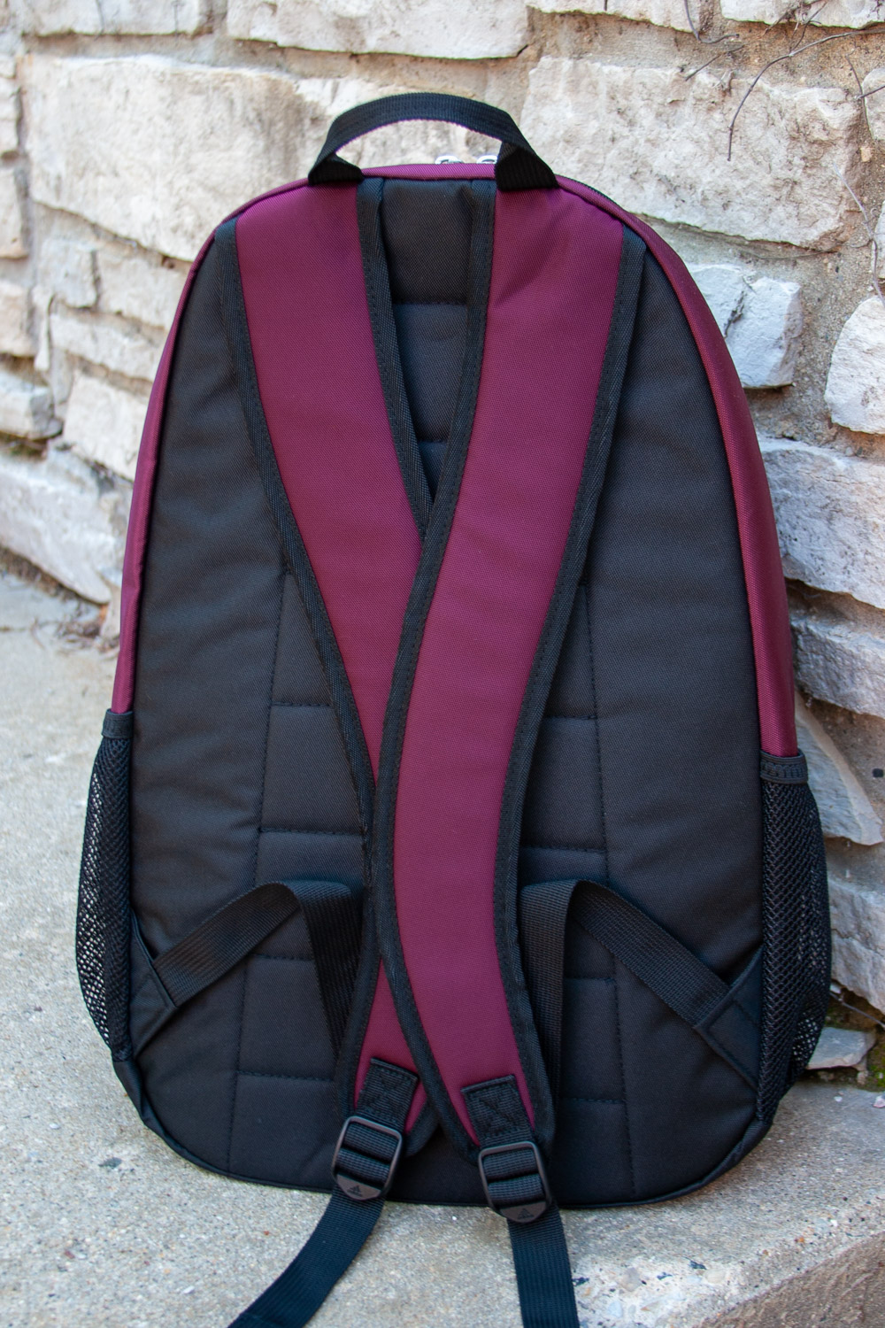 Adidas Striker Maroon Flying C Backpack The CMU Bookstore