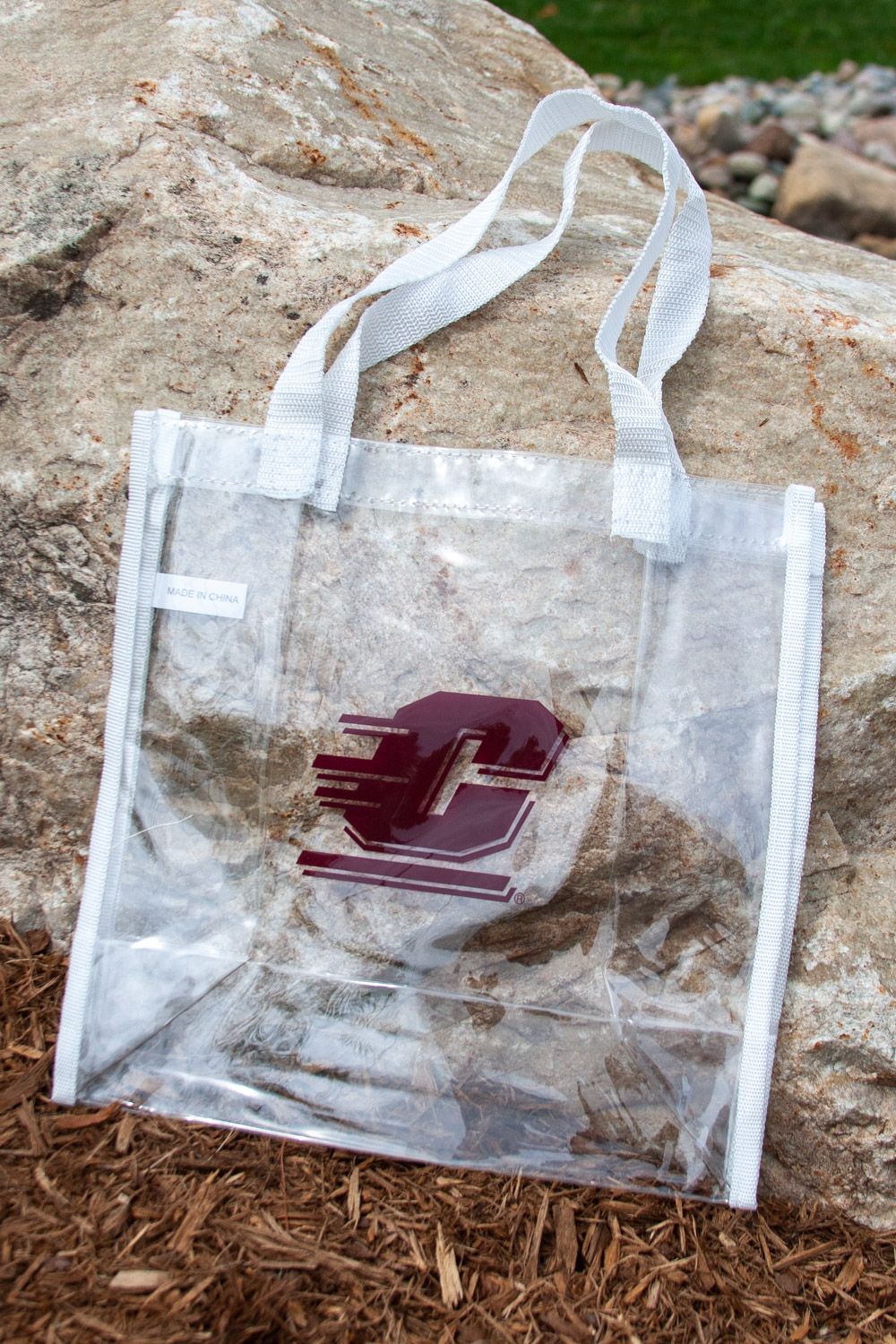 Action C Clear Stadium Tote Bag<br><brand></brand>