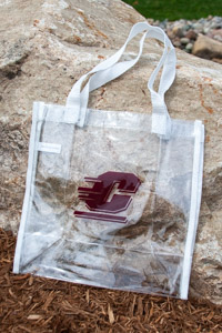 Action C Clear Stadium Tote Bag