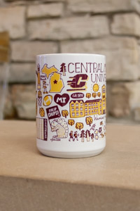 Julia Gash White CMU 15 oz. Grande Ceramic Mug