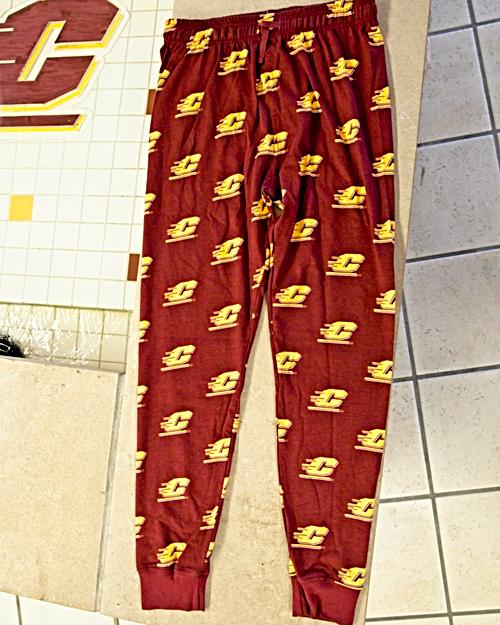 Action C Pattern Maroon Youth Pajama Pants