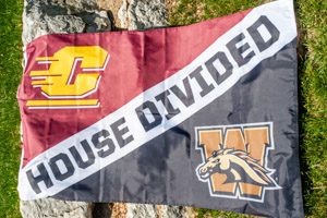 House Divided Central vs. Western Flag