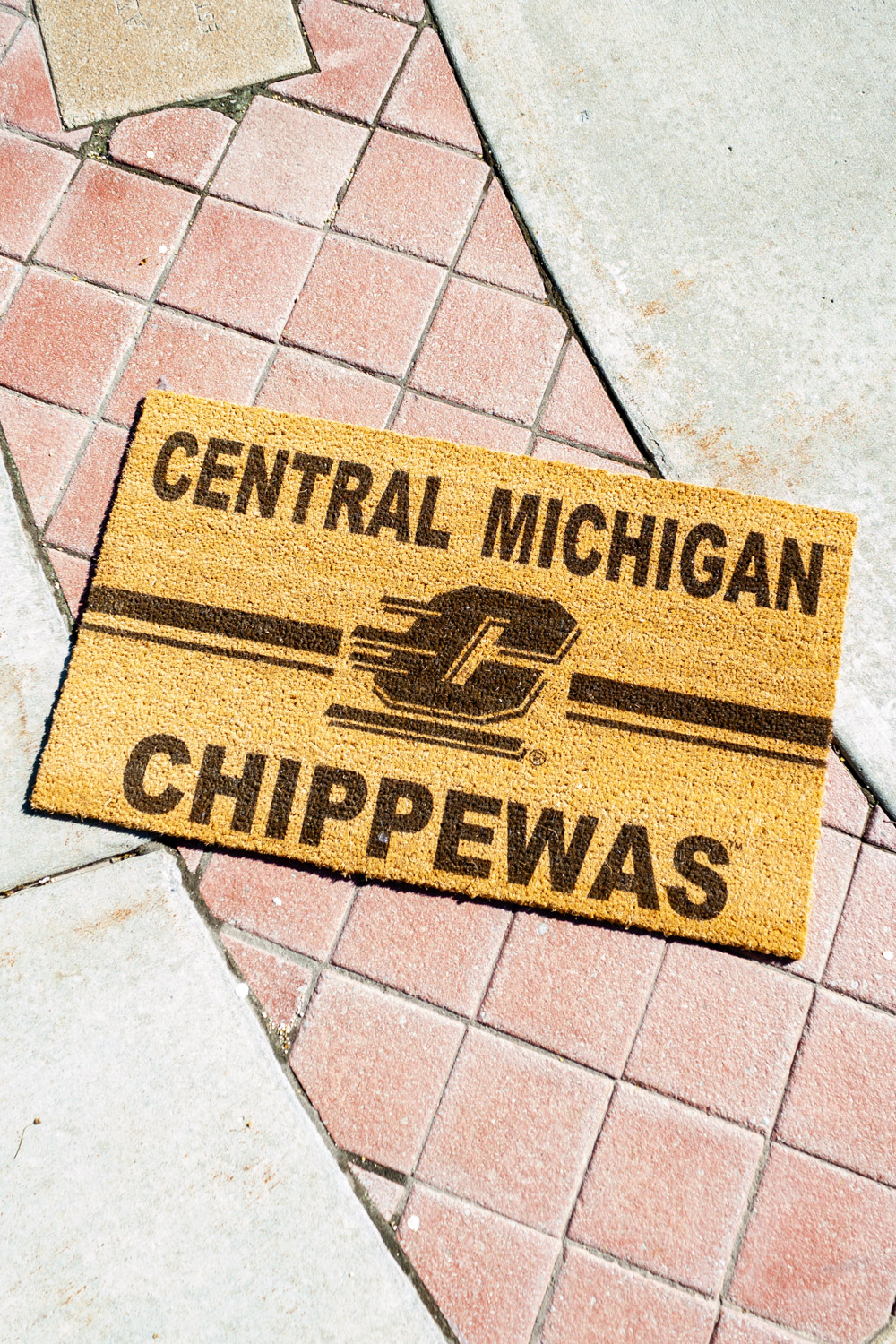 Central Michigan Chippewas Action C Doormat (SKU 5048196530)