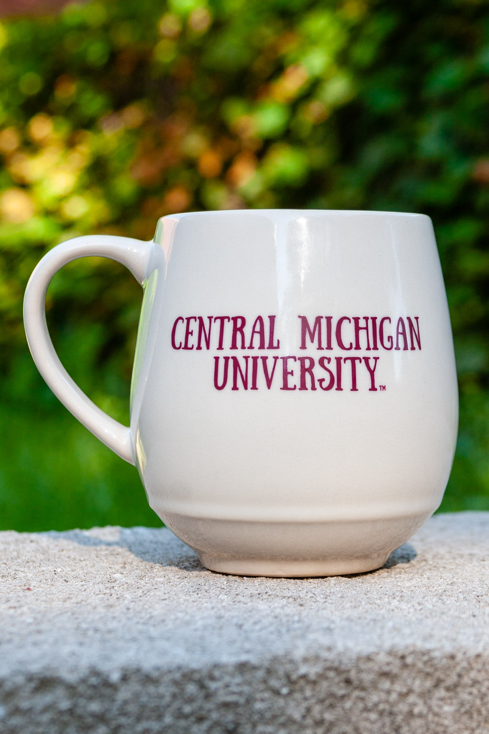 Central Michigan University Ivory Ceramic Mug The CMU Bookstore