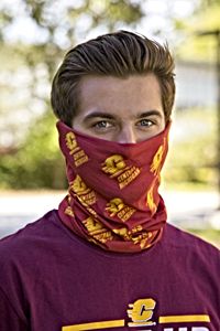 Action C Maroon Neck Gaiter Face Mask