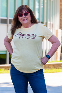 CMU Chippewas Grandma Butter Yellow T-Shirt