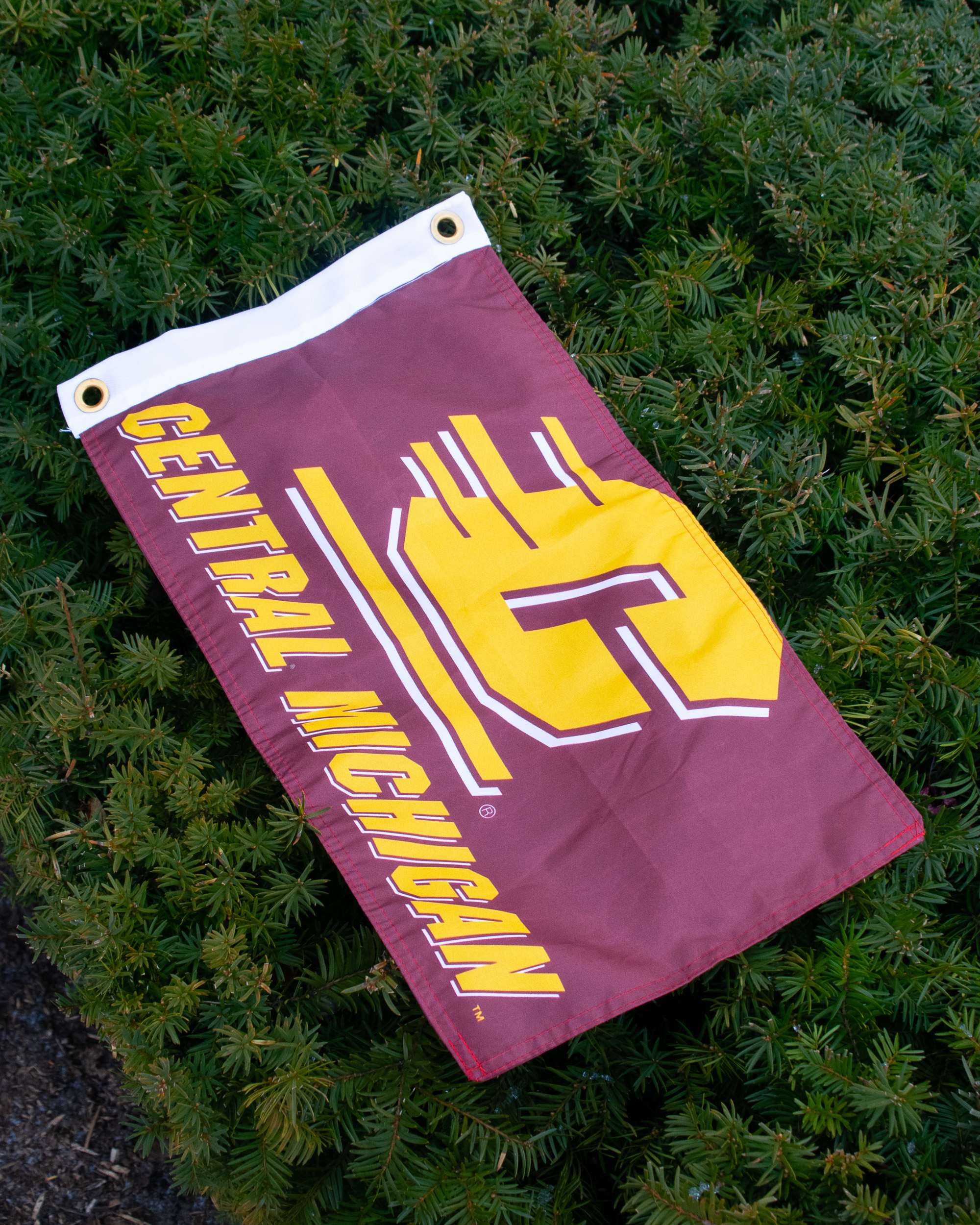 Action C Central Michigan Maroon Boat Flag