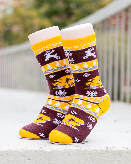 YOUTH CHENILLE COMFY SOCK - Millersville University Store