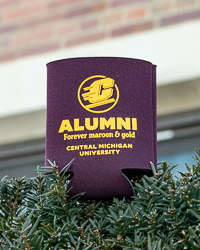 Action C Alumni Forever Maroon & Gold Can Koozie