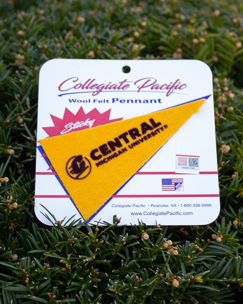 Action C Central Michigan Gold Felt Sticky Mini-Pennant<br><brand></brand>