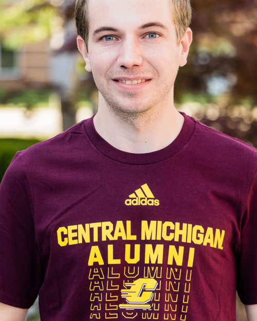 Central Michigan Alumni Action C Amplifier T-Shirt