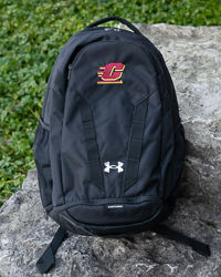 Action C UA Hustle 5.0 Black Backpack