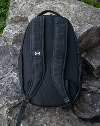 Action C UA Hustle 5.0 Black Backpack