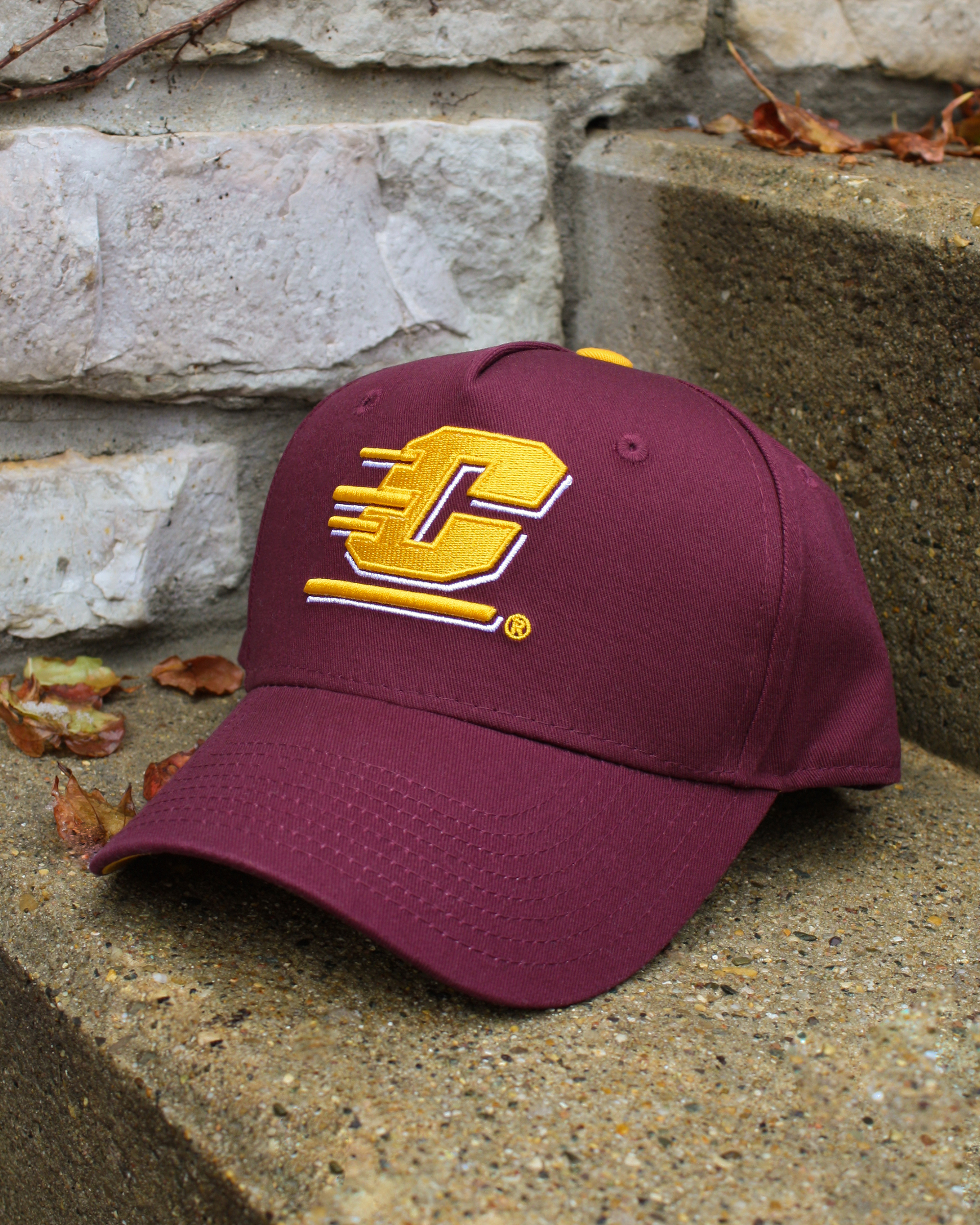 Action C Central Michigan Maroon Youth Hat