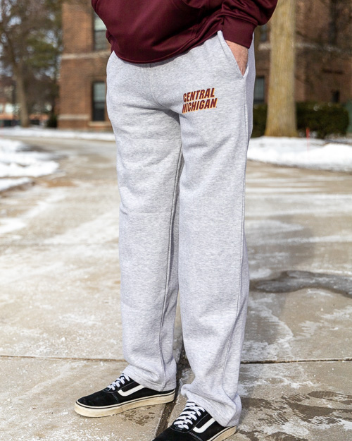 Central Michigan Oxford Gray Sweatpants