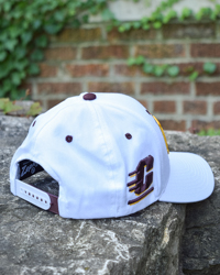 CMU Action C Snapback White Hat
