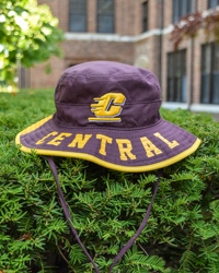 Action C Central Michigan Maroon & Gold Bucket Hat