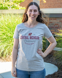 Central Michigan Chippewas Est. 1892 Gray T-Shirt