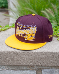 Central Michigan Chippewas Maroon & Gold Snapback Hat