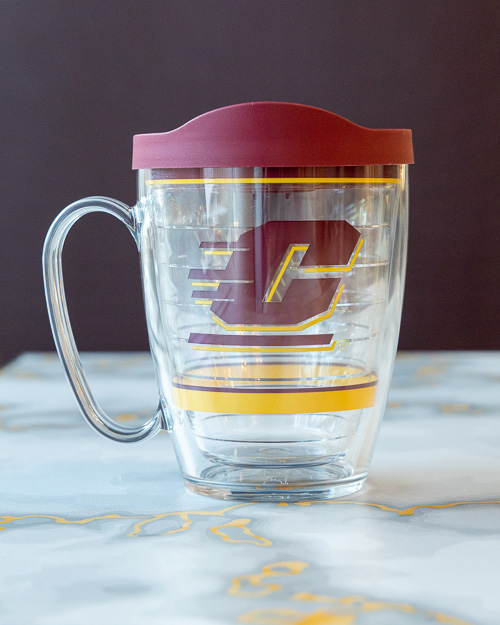 Action C Central Michigan Mug with Lid