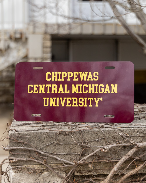 Central Michigan University Vanity Plate<br><brand></brand>