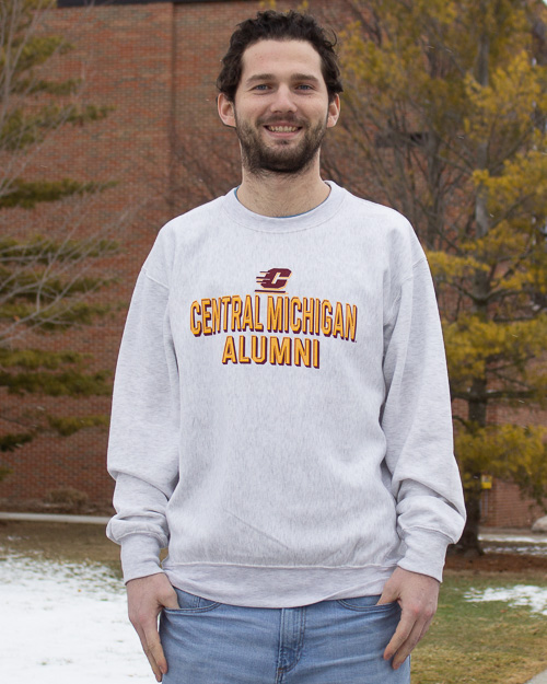 Action C Central Michigan Alumni Crewneck Sweatshirt