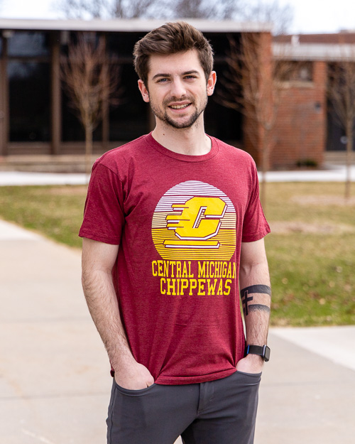 Action C Central Michigan Chippewas Maroon T-Shirt<br><brand></brand>