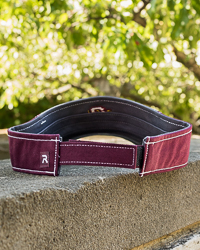 Action C Gray & Maroon Adjustable Twill Visor