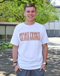 Central Michigan White T-Shirt