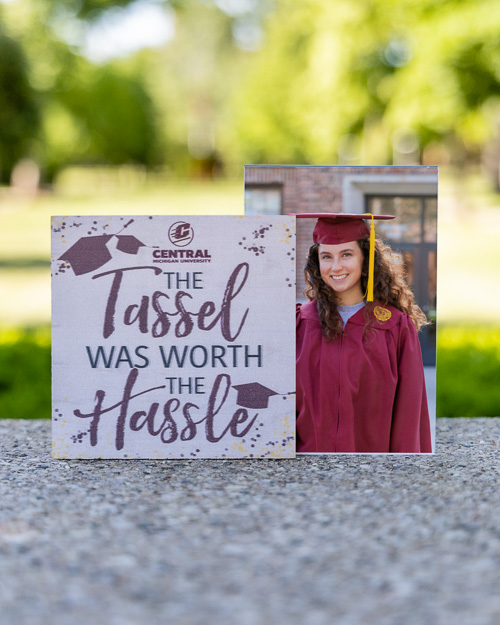 The Tassel Was Worth the Hassle Floating Picture Frame<br><brand></brand>