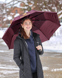 Action C Central Michigan University Maroon 46-inch Deluxe Umbrella