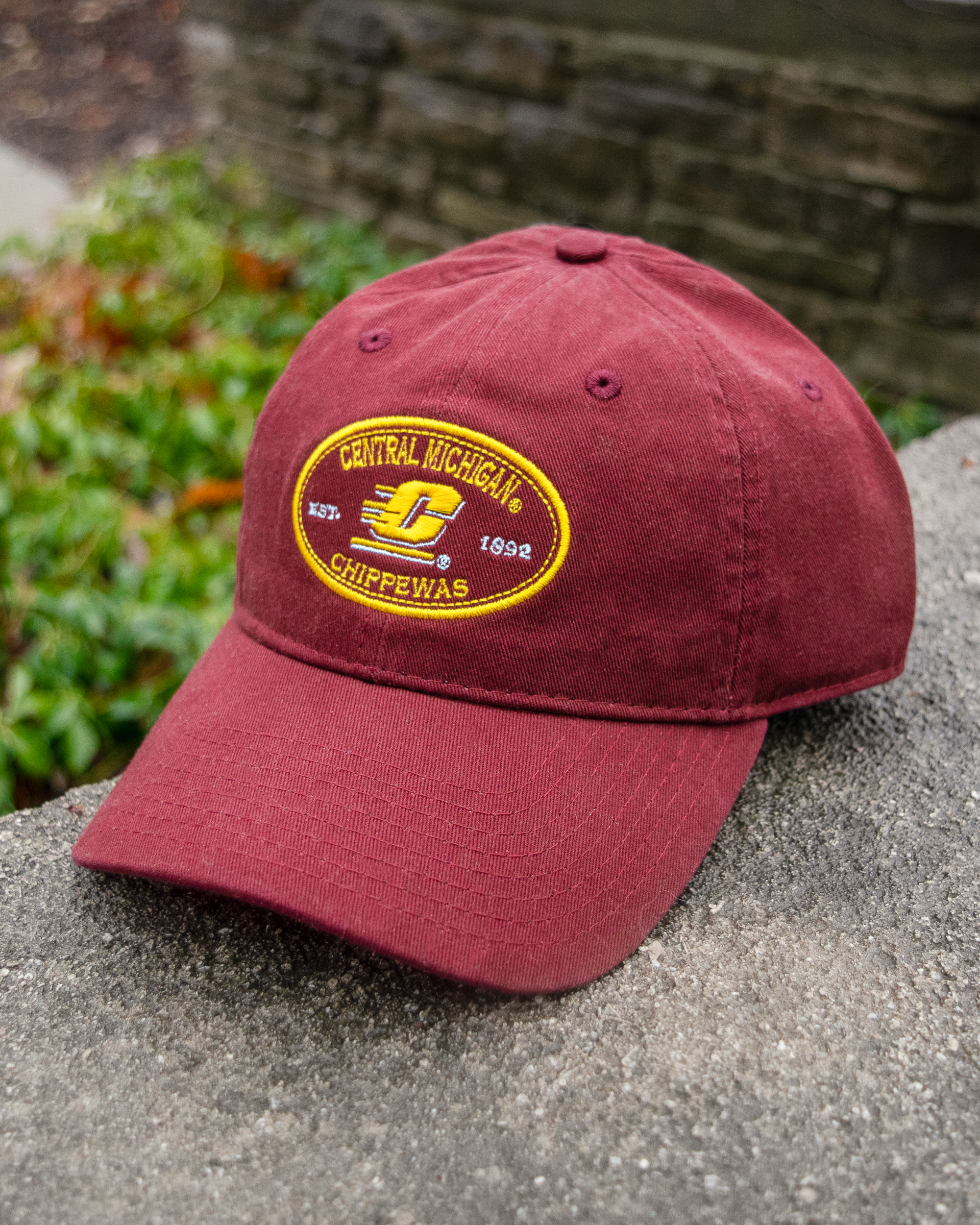 Central Michigan Action C Maroon Adjustable Slouch Hat<br><brand></brand>
