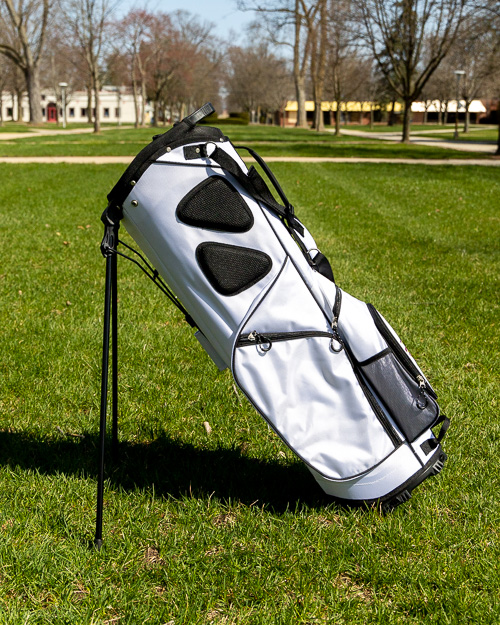 Central Michigan White Golf Birdie Stand Bag