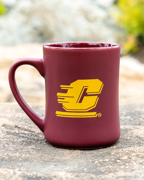 Action C Dad Maroon Matte Diner Mug