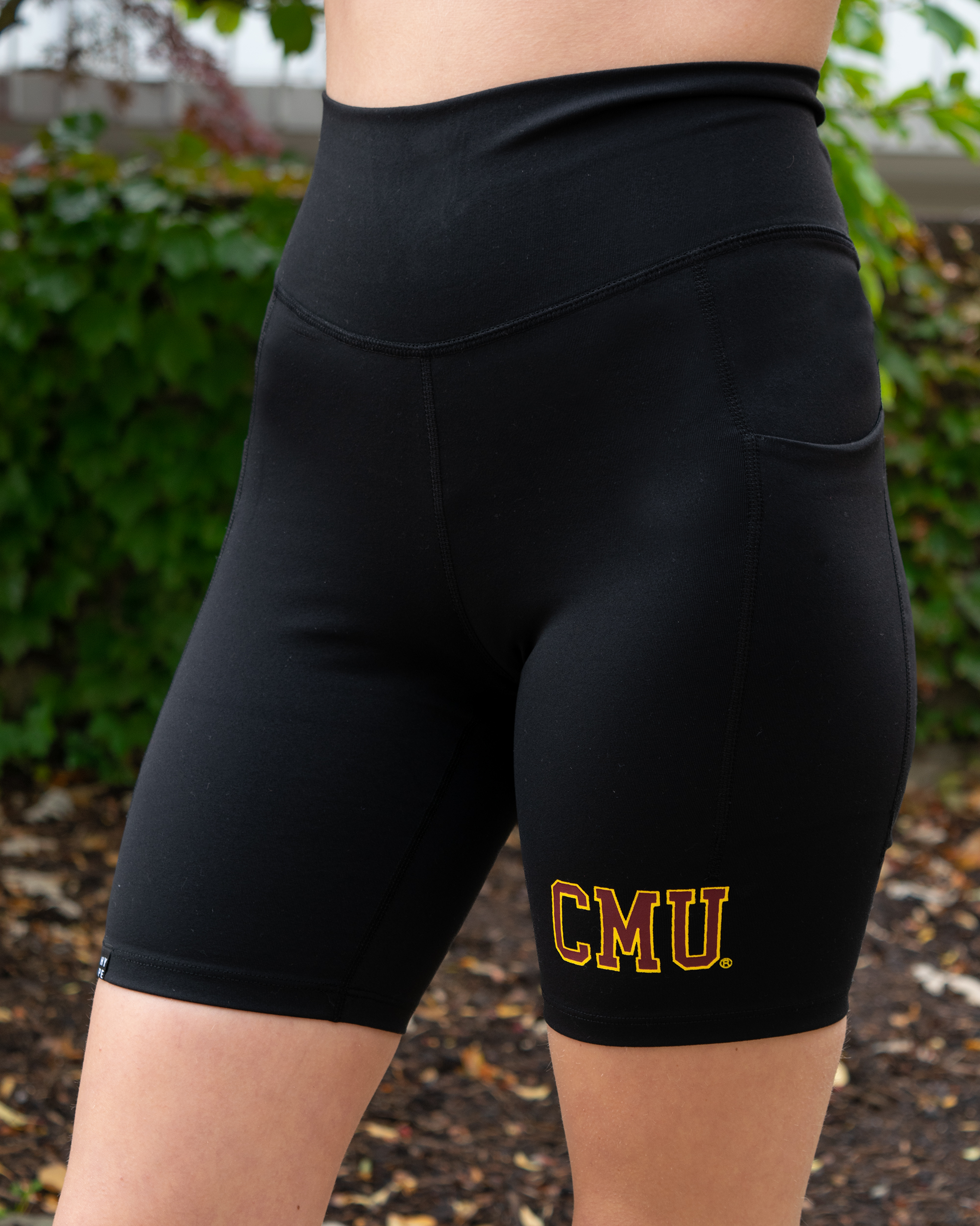 CMU Black Women's Biker Shorts (SKU 5055182898)