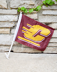 Action C Maroon Car Flag