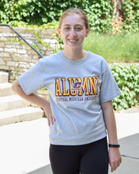 Alumni Central Michigan University Gray T-Shirt