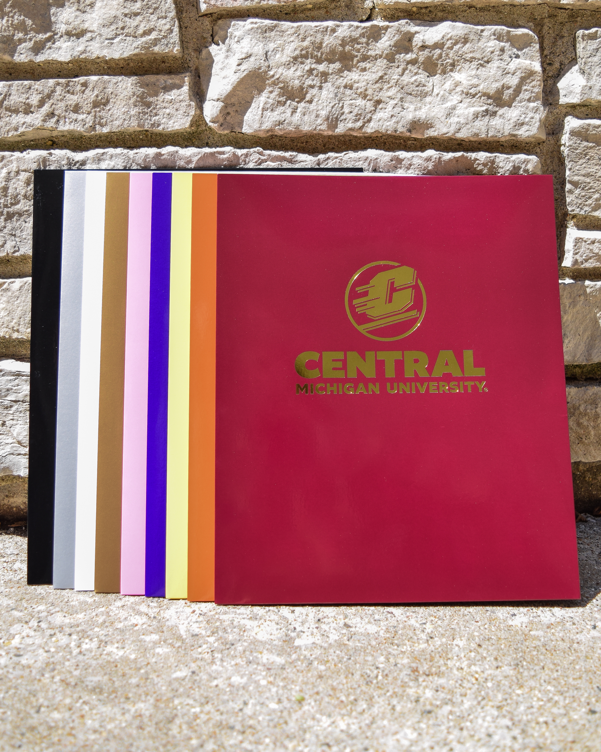 Laminated 2-Pocket Folder with Action C, Assorted Colors (SKU 5055729573)