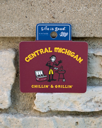 Central Michigan Life is Good Chillin' & Grillin' Sticker