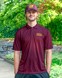 Central Michigan Maroon Tech Polo