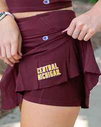 Central Michigan Maroon Women's Mini Skirt