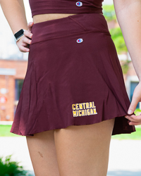 Central Michigan Maroon Women's Mini Skirt