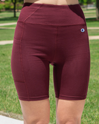 Central Michigan Maroon Women's Biker Shorts