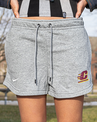 Action C Heather Gray Women's Essential Shorts