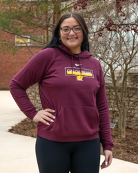 CMU Chippewas Varsity Fleece Maroon Hoodie