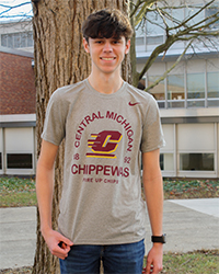 Central Michigan Chippewas Gray T-Shirt