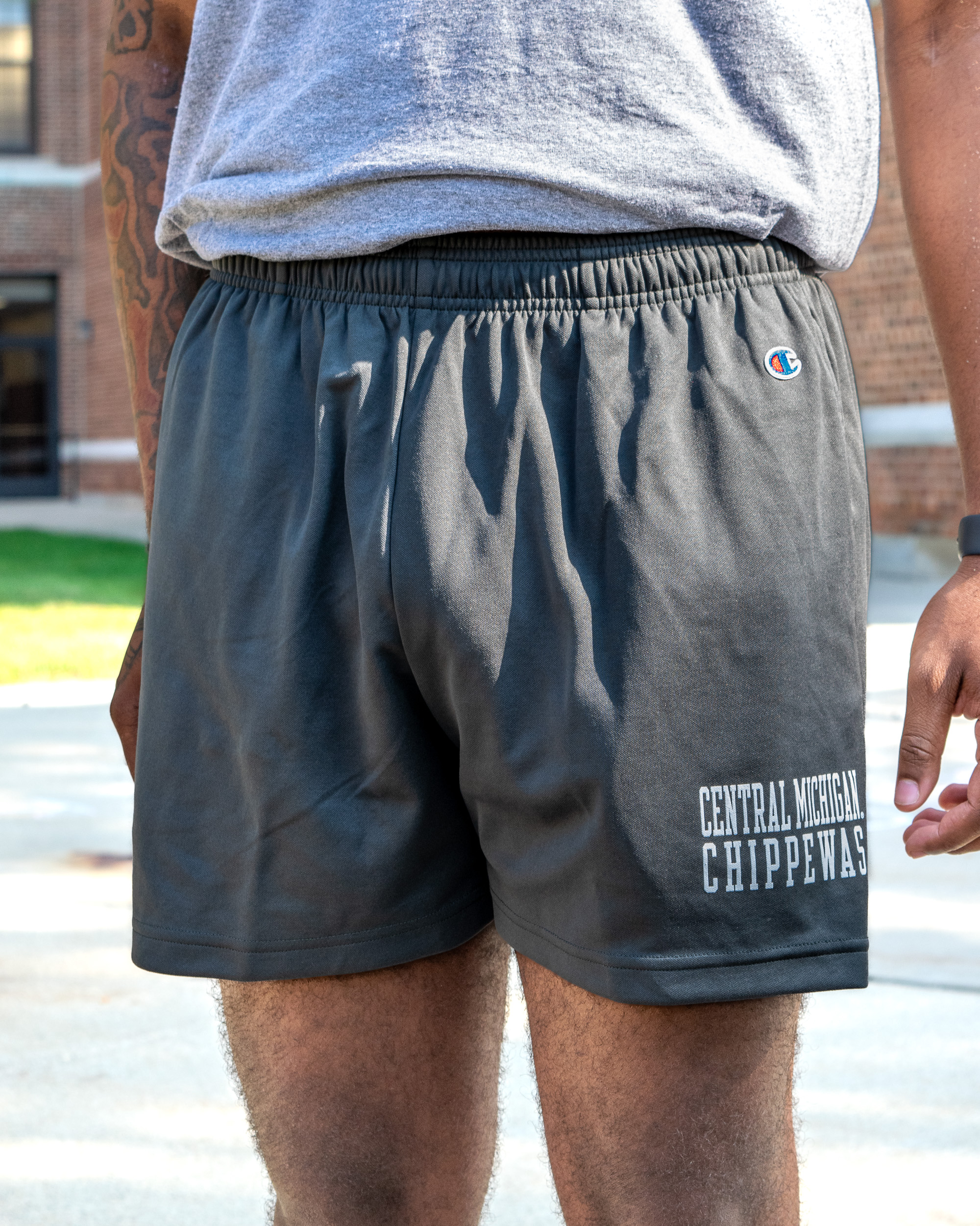 Central Michigan Chippewas Gray Shorts (SKU 5056563498)