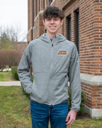 Central Michigan Gray Omni-Wick Full Zip Hoodie