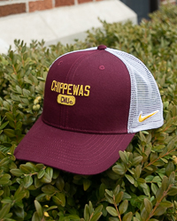 CMU Chippewas Maroon Trucker Hat