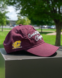 Central Michigan Chippewas Script Maroon Ladies Fit Hat